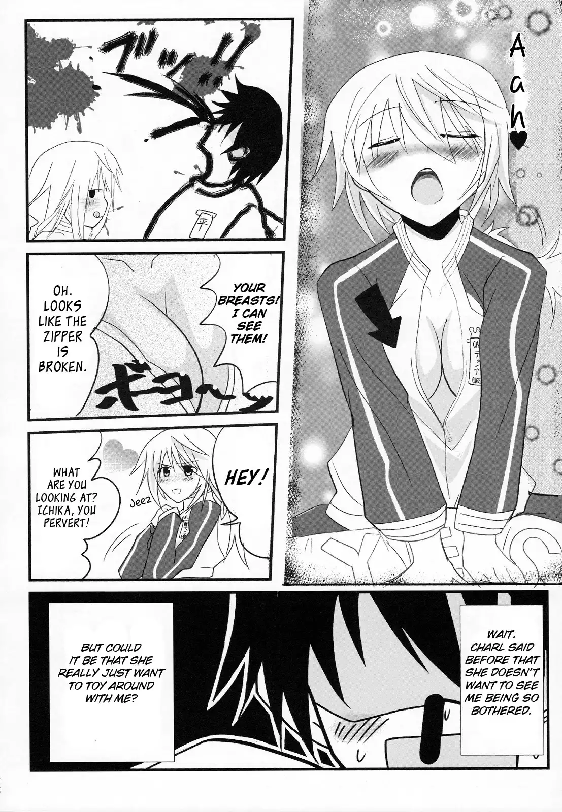 Infinite Stratos - While I Get Employed... (Doujinshi) Chapter 0 13